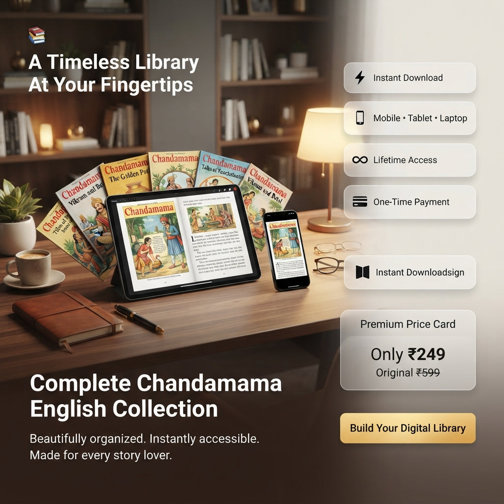 📚 Complete Chandamama English Collection Timeless Stories • Lifetime Digital Library