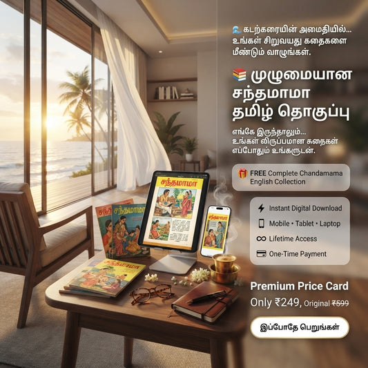📚 முழுமையான சந்தமாமா தமிழ் தொகுப்பு (தமிழ் + FREE English Collection)