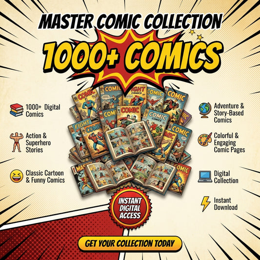 ✨“Master Comic Collection – 1000+ Comics”