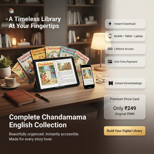 📚 Complete Chandamama English Collection  Timeless Stories • Lifetime Digital Library
